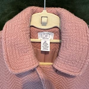 LOFT Pink Coat